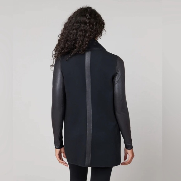 Spanx Black Drape Jacket 3X - Picture 6 of 8